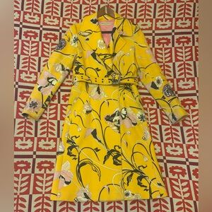 Emilio Pucci Floral Wool and Silk Coat